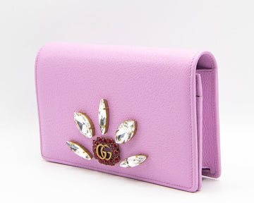 GG Marmont Jewel Bag in Pink Leather