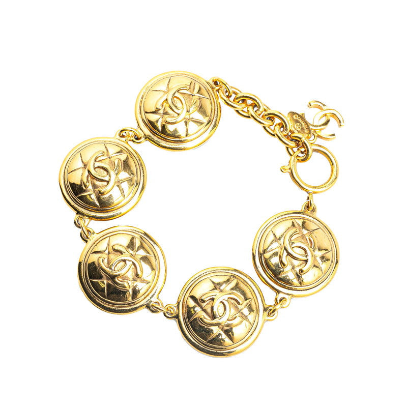 Chanel Matelasse Coco no mark 5-Link Bracelet