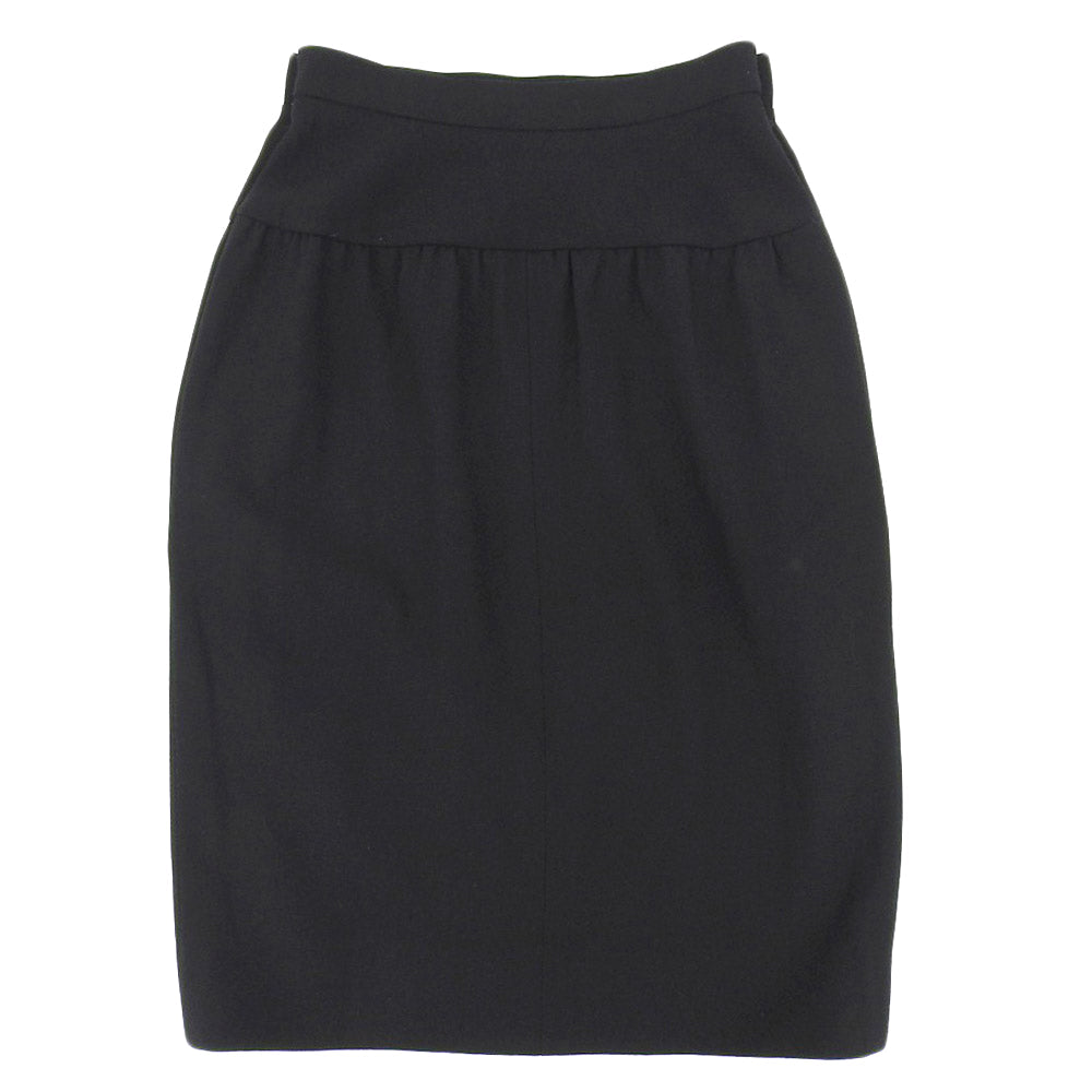 Top Quality Chanel Wool Skirt  Black