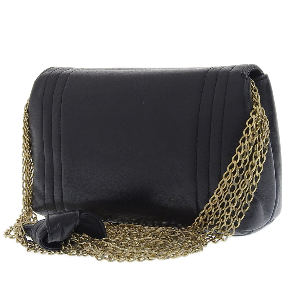 Chanel Leather Chain Mini Shoulder Bag