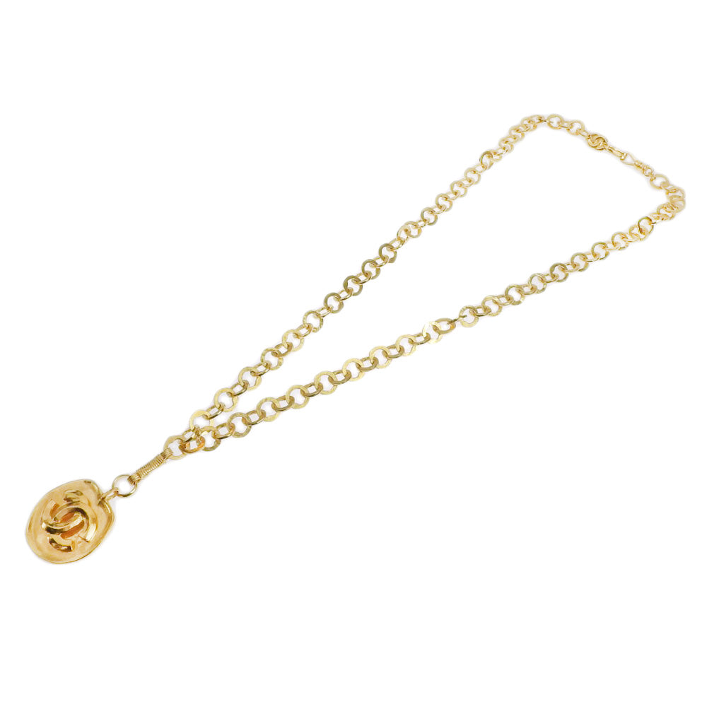 Chanel Coco Mark Long Necklace  96P