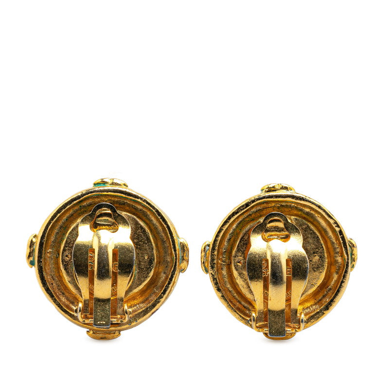 Chanel  Coco no mark Round Earrings