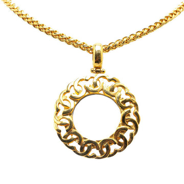 Top Quality Chanel  Coco Mark Circle Necklace