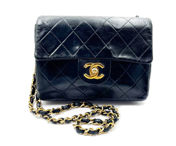 CHANEL  Classic Black Mini Timeless Crossbody Bag