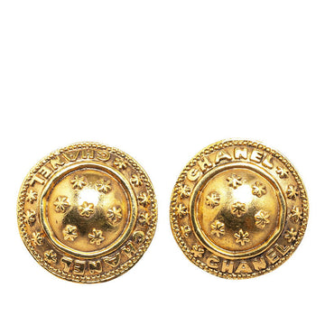 Chanel  Logo Gold Cuffs