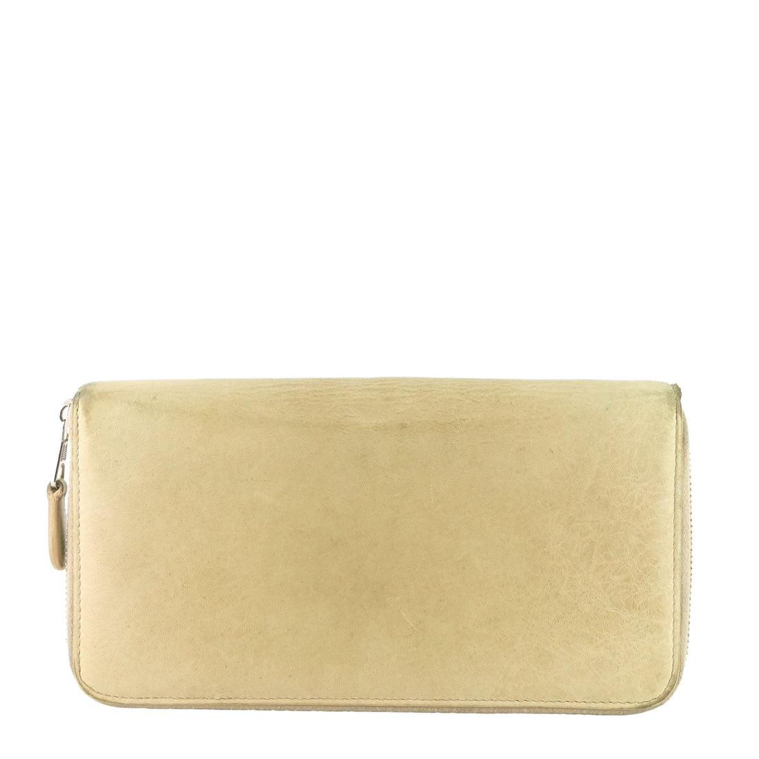 Balenciaga Long Zipper Agneau Leather Wallet