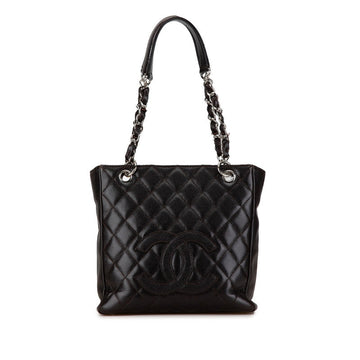 Top Quality Chanel Caviar Skin Matelasse PST Tote Bag