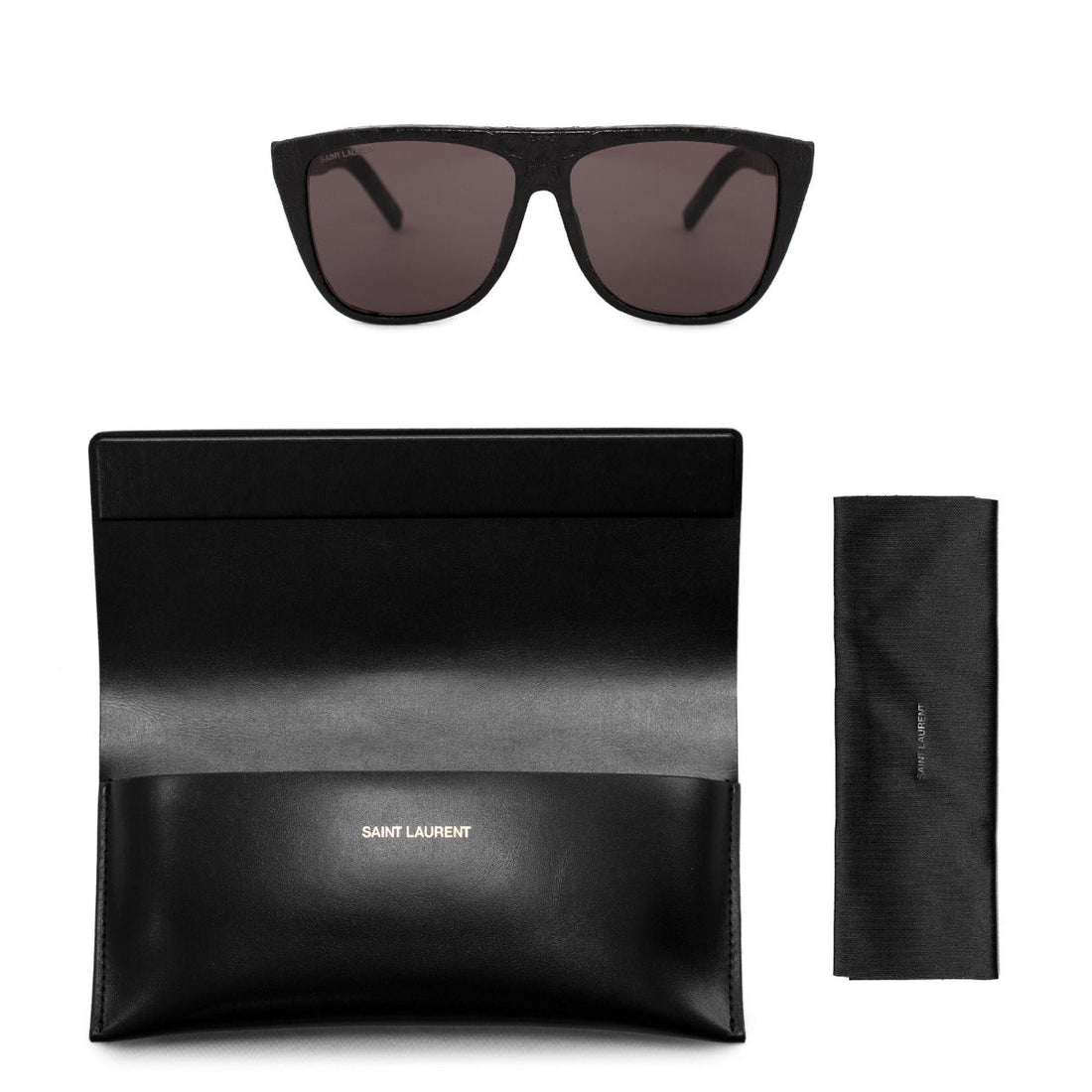 Saint Laurent rectangular Sunglasses SL1 012 59