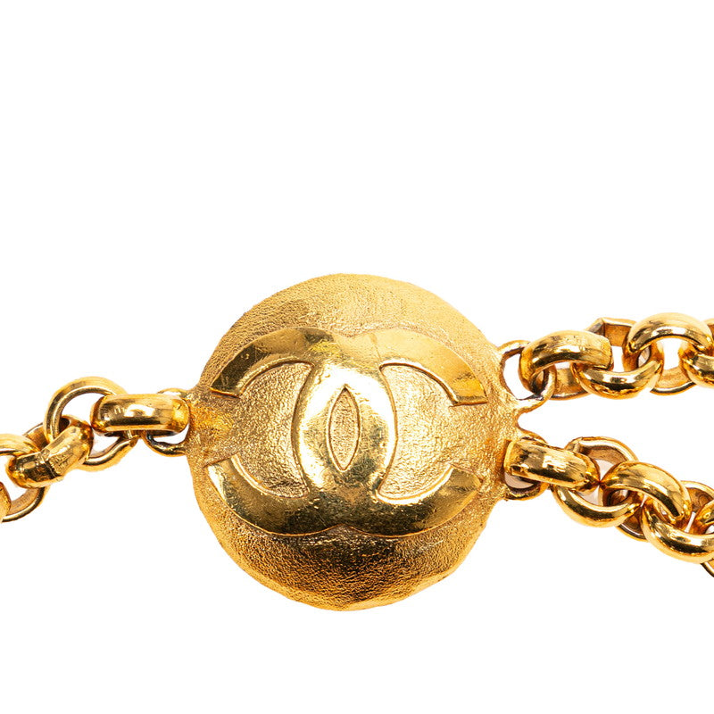 Top Quality Chanel  Coco Mark Belt Gold Plated